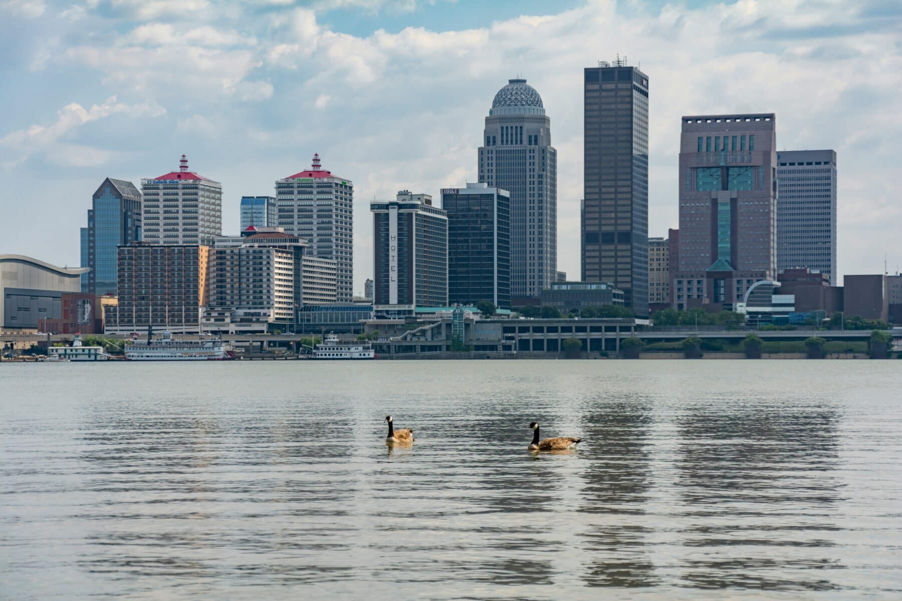 A picture of Louisville Kentucky in the morning taken by Joshua Michaels.